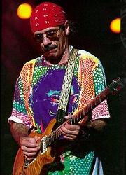 Carlos Santana.jpg - CARLOS SANTANA Nacido en la ciudad de Autlán en Jalisco, se trasladó siendo muy pequeño a Tijuana en donde comenzó su carrera musical para, luego, mudarse definitivamente a San Francisco, California desde donde ha saltado al mundo entero. 